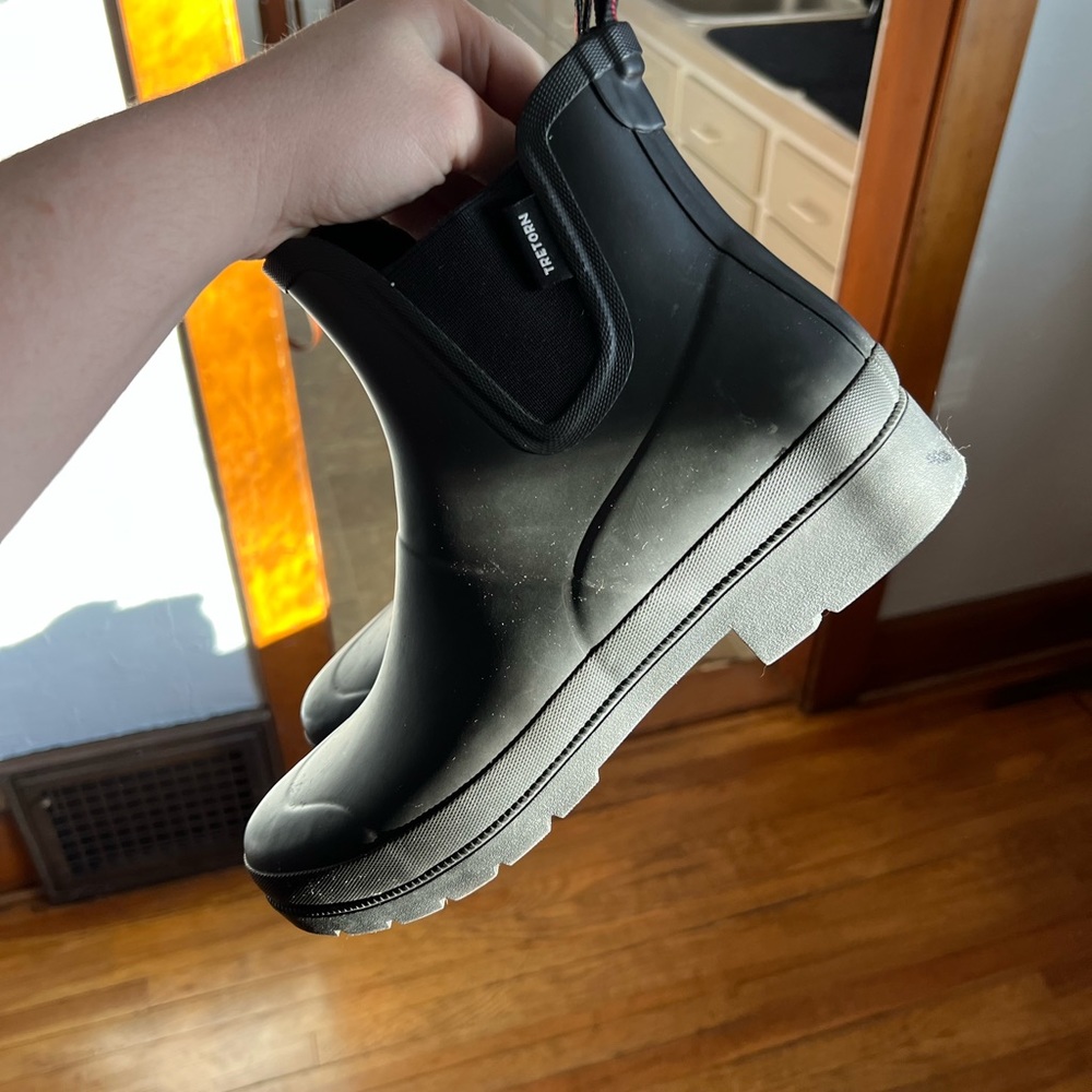 Black Ankle Boots -waterproof